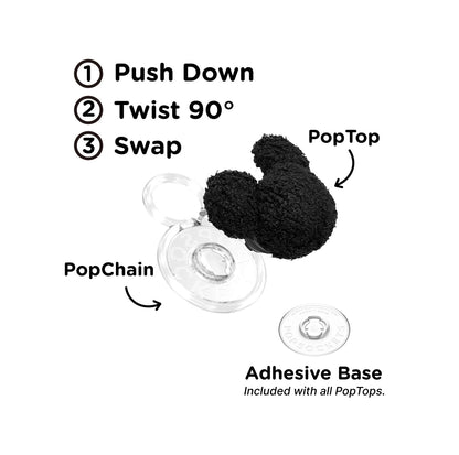 Plush Mickey Black — PopTop - US 20460