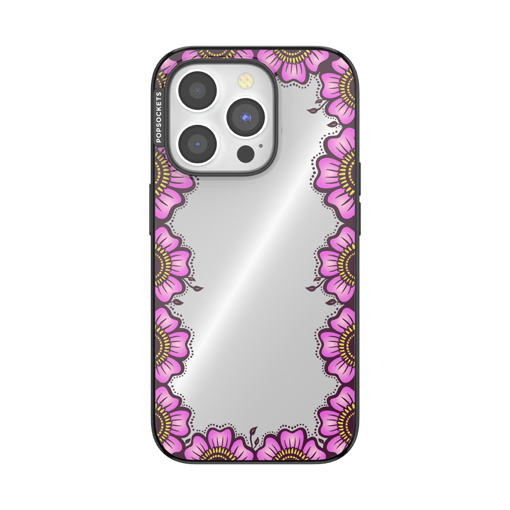 Bonita Border Pink — iPhone 15 Pro MagSafe Case - US 97447