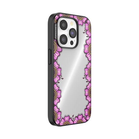 Bonita Border Pink — iPhone 15 Pro MagSafe Case - US 97447