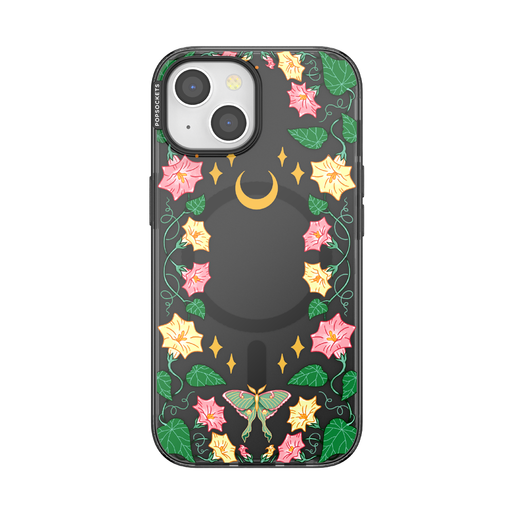 Moon Flower — iPhone 15 MagSafe Case - US 04539