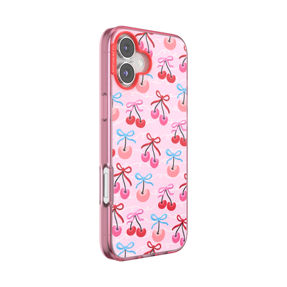 Cherry Bows — iPhone 16 Plus MagSafe Case - US 55675