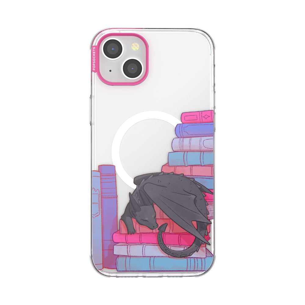 Curled Up With A Good Book  — iPhone 14 Plus MagSafe Case - US 66889