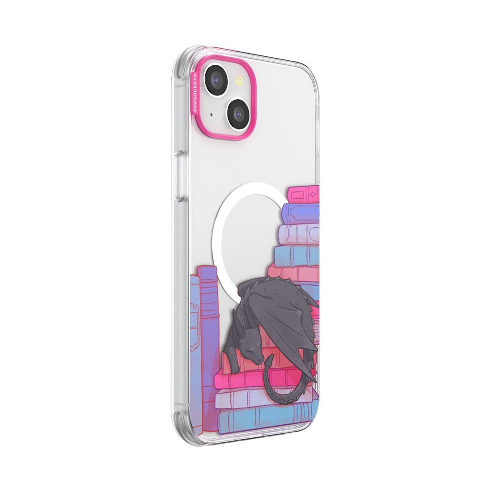 Curled Up With A Good Book  — iPhone 14 Plus MagSafe Case - US 66889