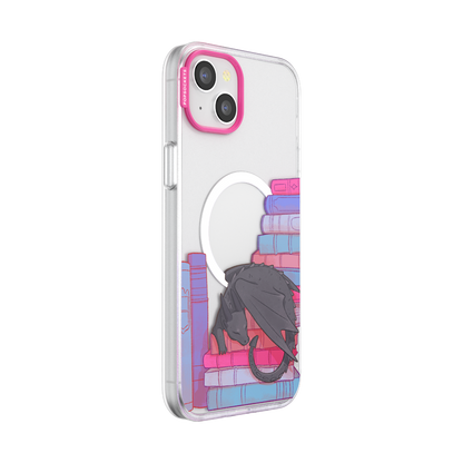Curled Up With A Good Book  — iPhone 15 Plus MagSafe Case - US 80111