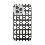 Harlequin Hearts Black — iPhone 15 Pro Max MagSafe Case - US 45552