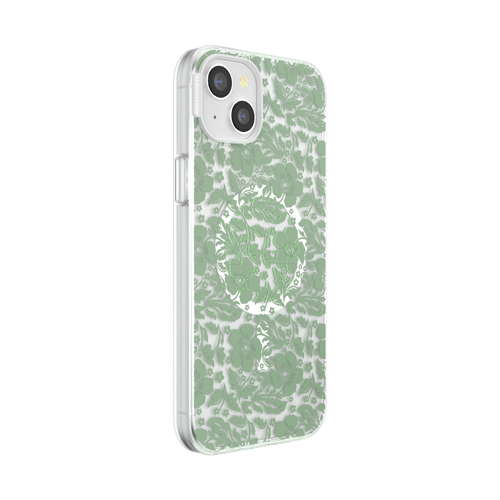 Lace Eucalyptus  — iPhone 15 Plus MagSafe Case - US 82932