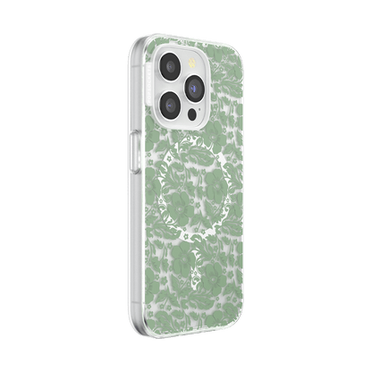 Lace Eucalyptus — iPhone 15 Pro MagSafe Case - US 09053