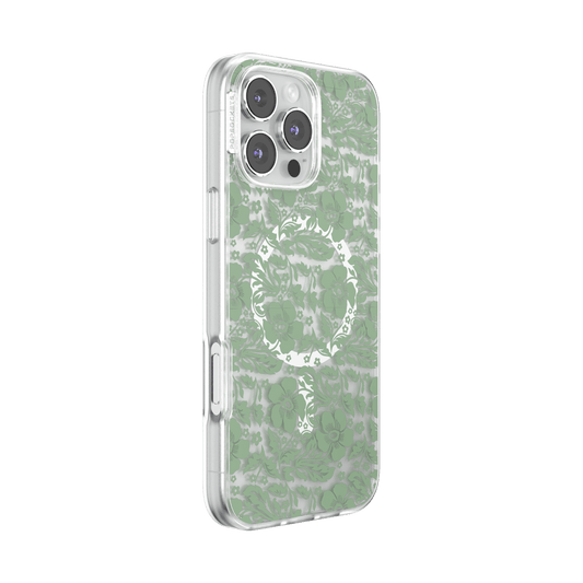 Lace Eucalyptus — iPhone 16 Pro Max MagSafe Case - US 12000