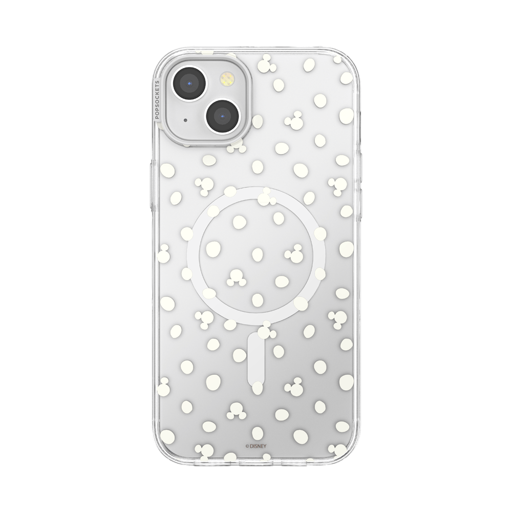 Clear Mickey Polka Dot  — iPhone 15 Plus MagSafe Case - US 97849