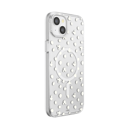 Clear Mickey Polka Dot  — iPhone 15 Plus MagSafe Case - US 97849