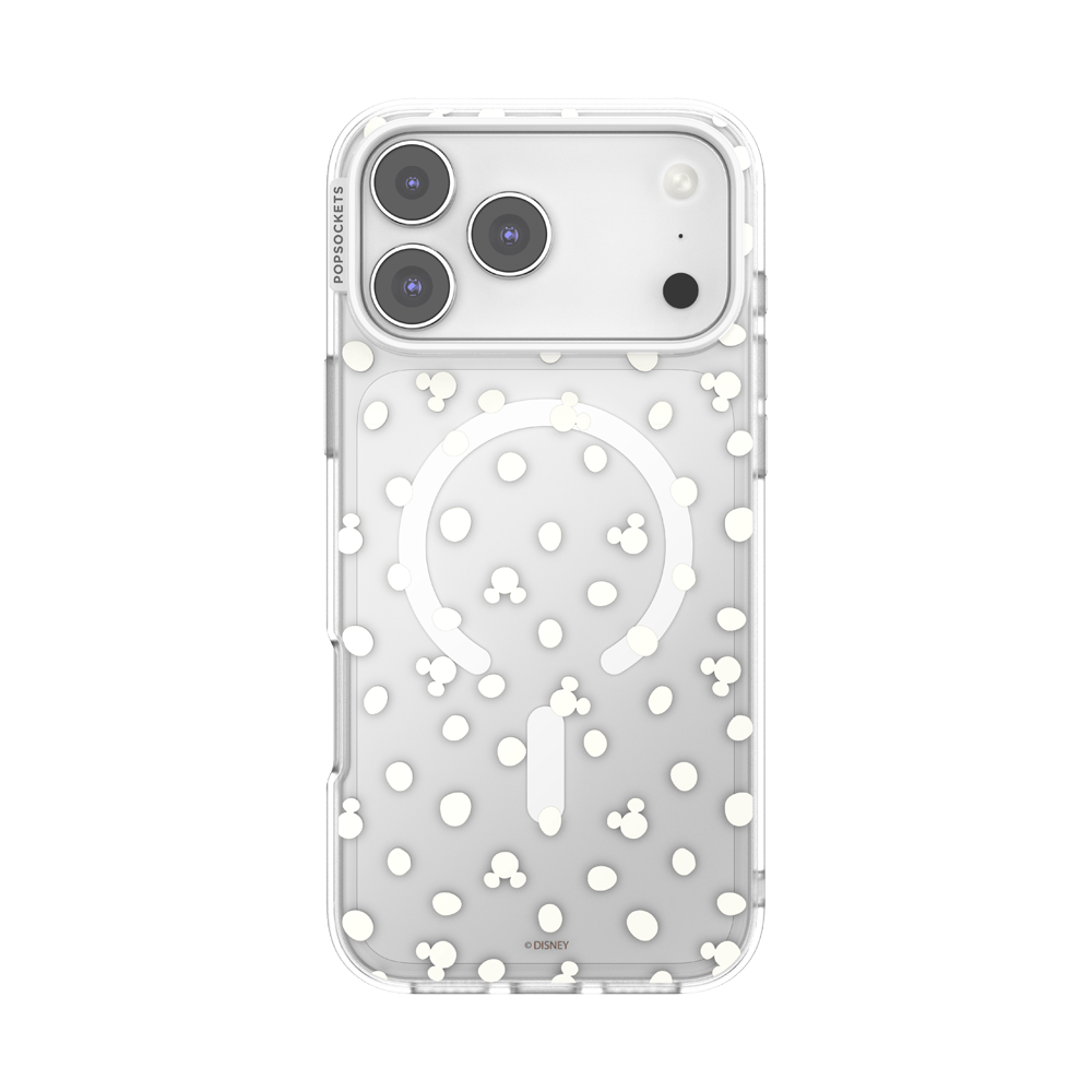 Clear Mickey Polka Dot — iPhone 17 Pro Max MagSafe Case - US 83159