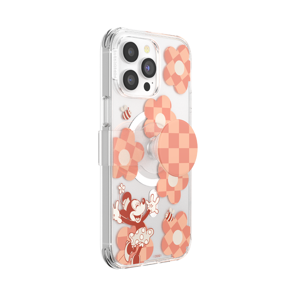 Minnie Checkered Flower  — iPhone 14 Pro Max MagSafe Case - US 39141