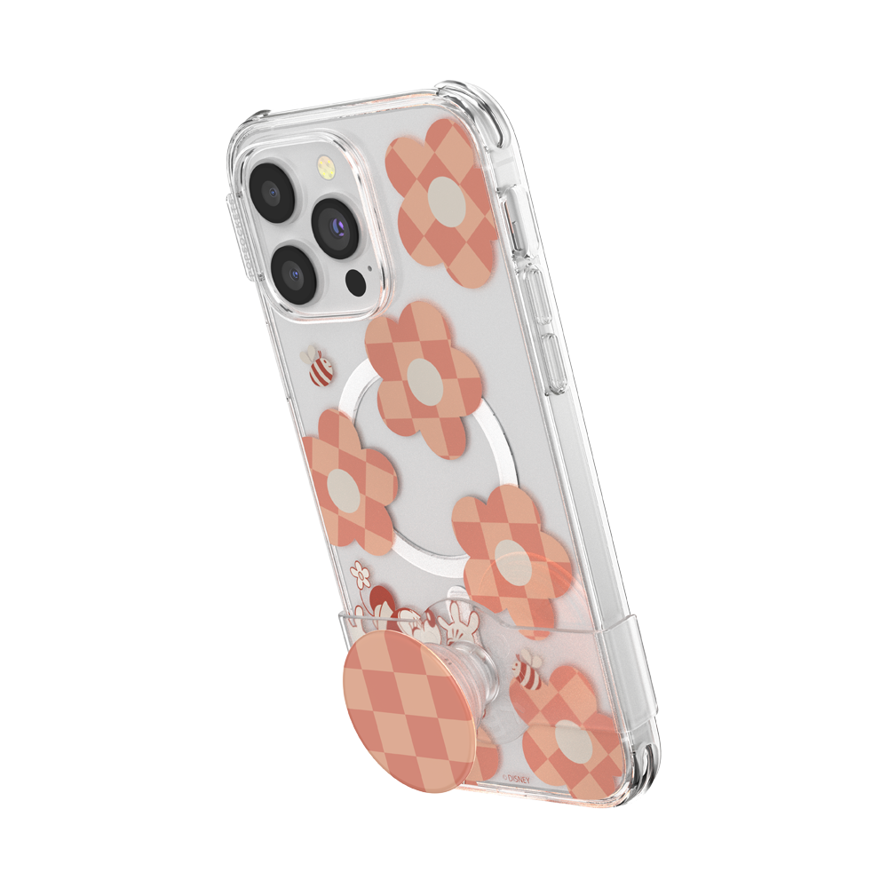Minnie Checkered Flower  — iPhone 14 Pro Max MagSafe Case - US 39141