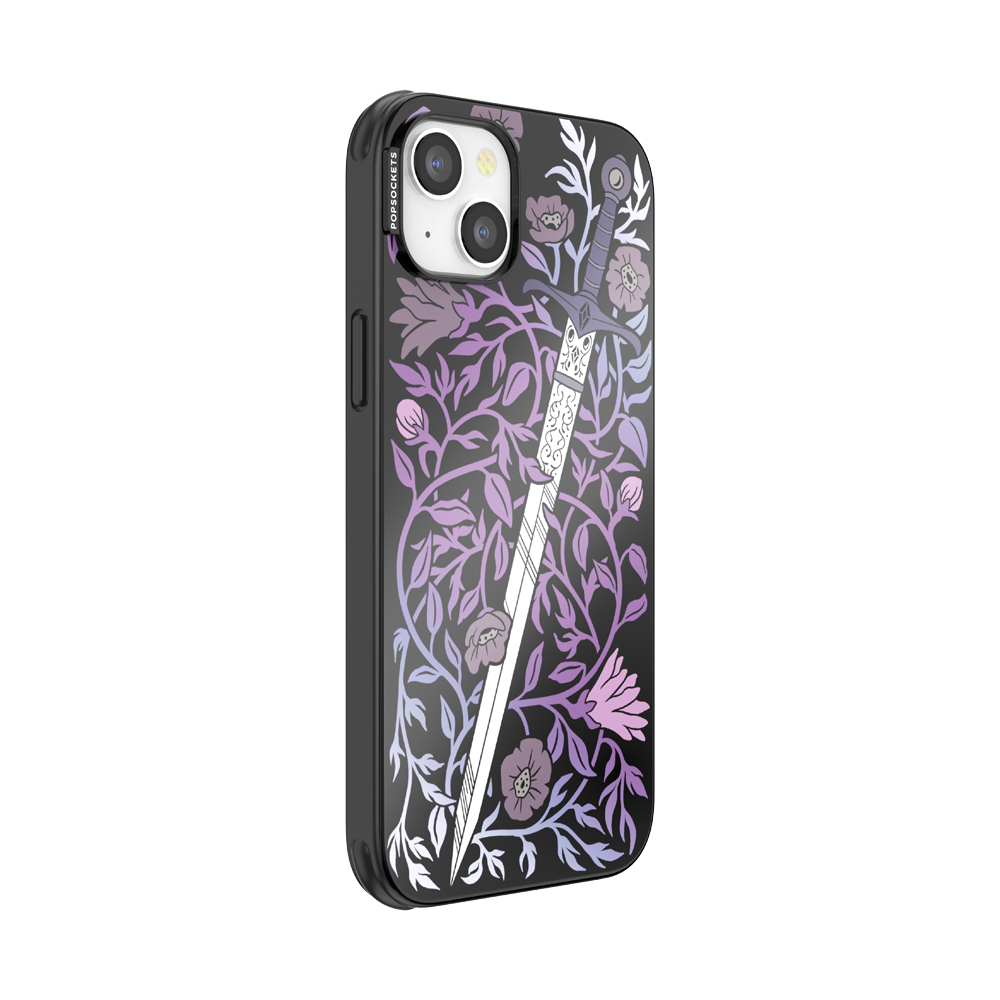 Mirror Thorny Blade Lavender  — iPhone 14 Plus MagSafe Case - US 15470