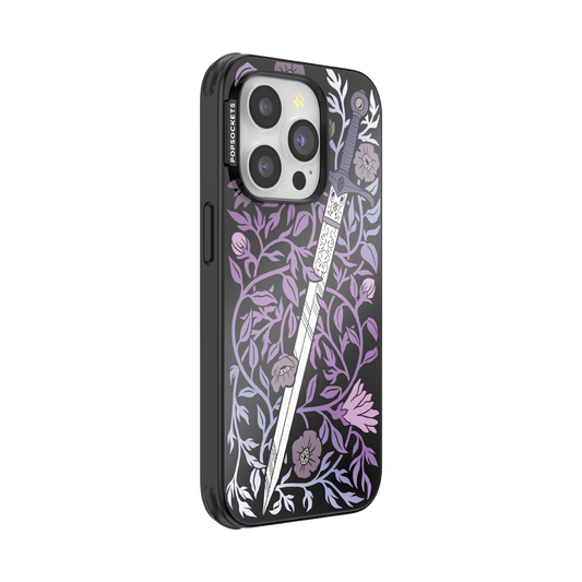 Mirror Thorny Blade Lavender — iPhone 14 Pro MagSafe Case - US 35178