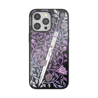 Mirror Thorny Blade Lavender — iPhone 15 Pro Max MagSafe Case - US 96109