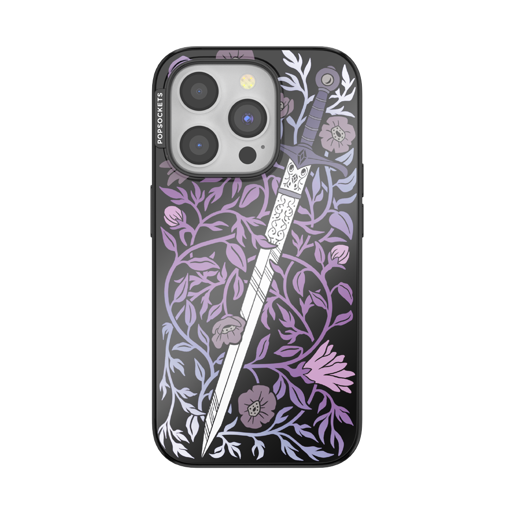 Mirror Thorny Blade Lavender — iPhone 15 Pro MagSafe Case - US 42465