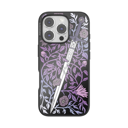 Mirror Thorny Blade Lavender — iPhone 16 Pro MagSafe Case - US 69597