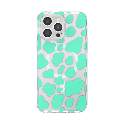 Turquoise Cow Cow — iPhone 14 Pro Max MagSafe Case - US 15131