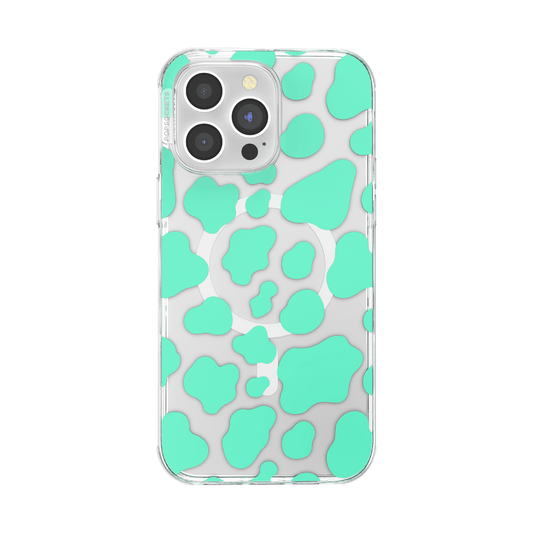 Turquoise Cow Cow — iPhone 14 Pro Max MagSafe Case - US 15131