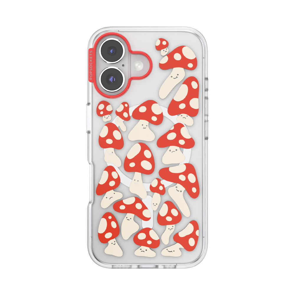 Red Shrooms — iPhone 16 MagSafe Case - US 54109