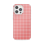 Red Gingham — iPhone 15 Pro Max MagSafe Case - US 39769