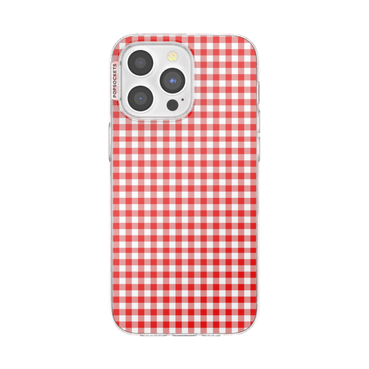 Red Gingham — iPhone 15 Pro Max MagSafe Case - US 39769