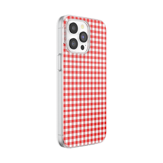 Red Gingham — iPhone 15 Pro Max MagSafe Case - US 39769