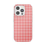 Red Gingham — iPhone 15 Pro MagSafe Case - US 33908
