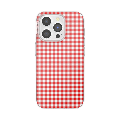 Red Gingham — iPhone 15 Pro MagSafe Case - US 33908