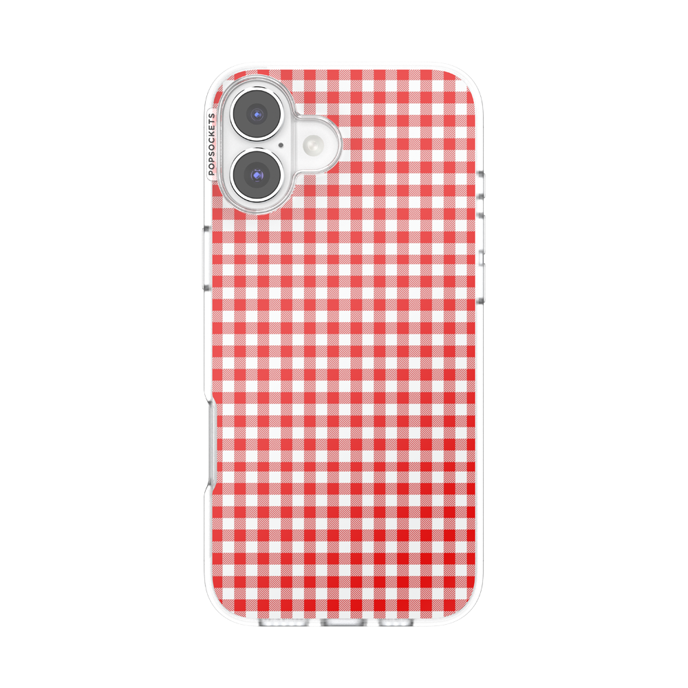 Red Gingham — iPhone 16 Plus MagSafe Case - US 04188
