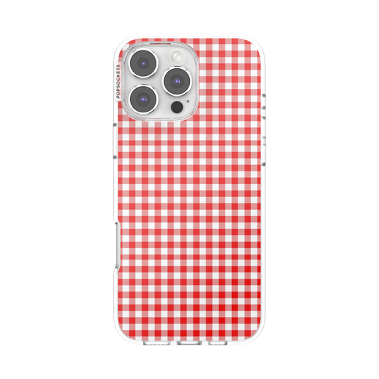 Red Gingham — iPhone 16 Pro Max MagSafe Case - US 75149