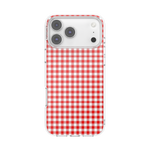 Red Gingham — iPhone 17 Pro Max MagSafe Case - US 86606