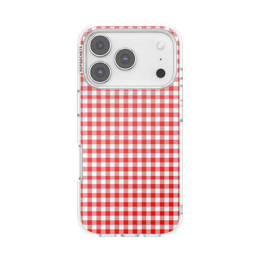 Red Gingham — iPhone 17 Pro MagSafe Case - US 84947