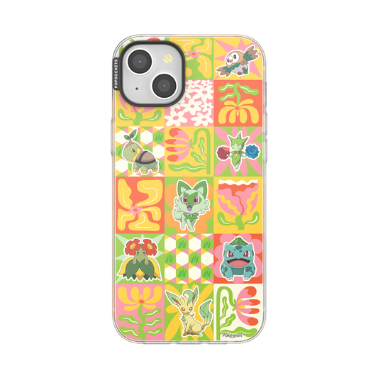 Grass Type Mod Quilt — iPhone 15 Plus MagSafe Case - US 40482