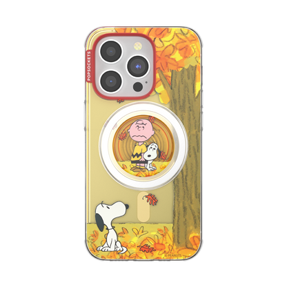 Snoopy in Fall — iPhone 14 Pro MagSafe Case - US 59806