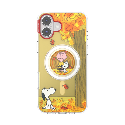 Snoopy in Fall — iPhone 16 Plus MagSafe Case - US 84569