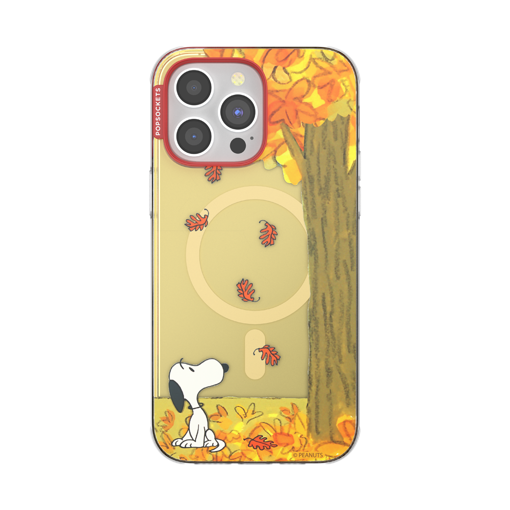 Snoopy in Fall — iPhone 14 Pro Max MagSafe Case - US 21682