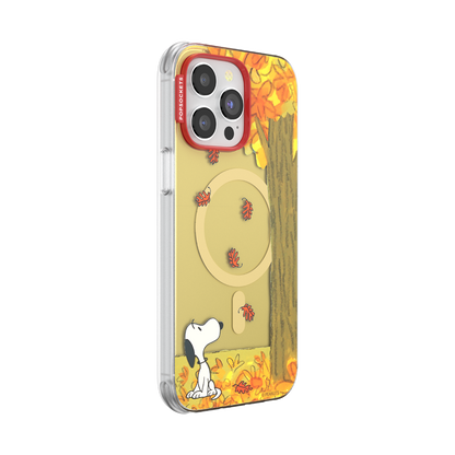 Snoopy in Fall — iPhone 14 Pro Max MagSafe Case - US 21682