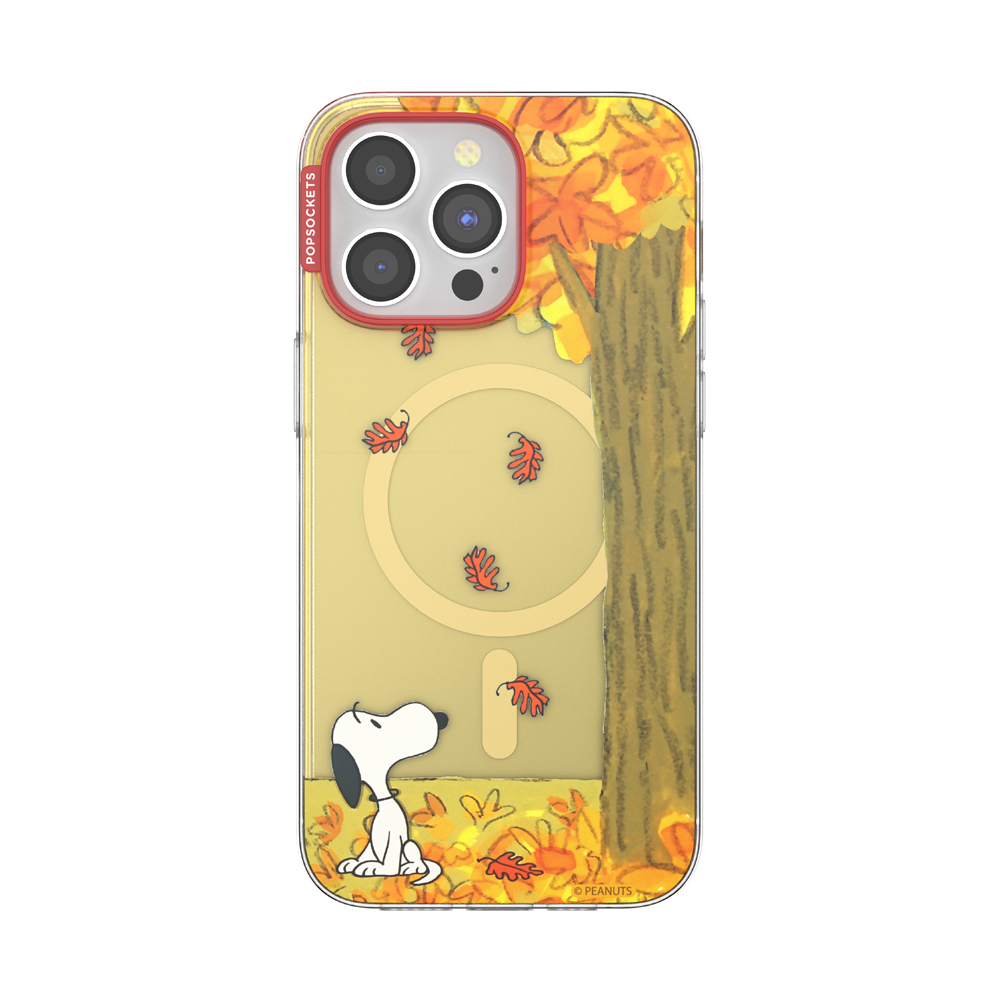 Snoopy in Fall — iPhone 15 Pro Max MagSafe Case - US 11259