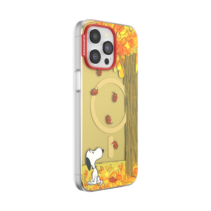 Snoopy in Fall — iPhone 15 Pro Max MagSafe Case - US 11259