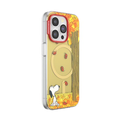 Snoopy in Fall — iPhone 15 Pro MagSafe Case - US 91834