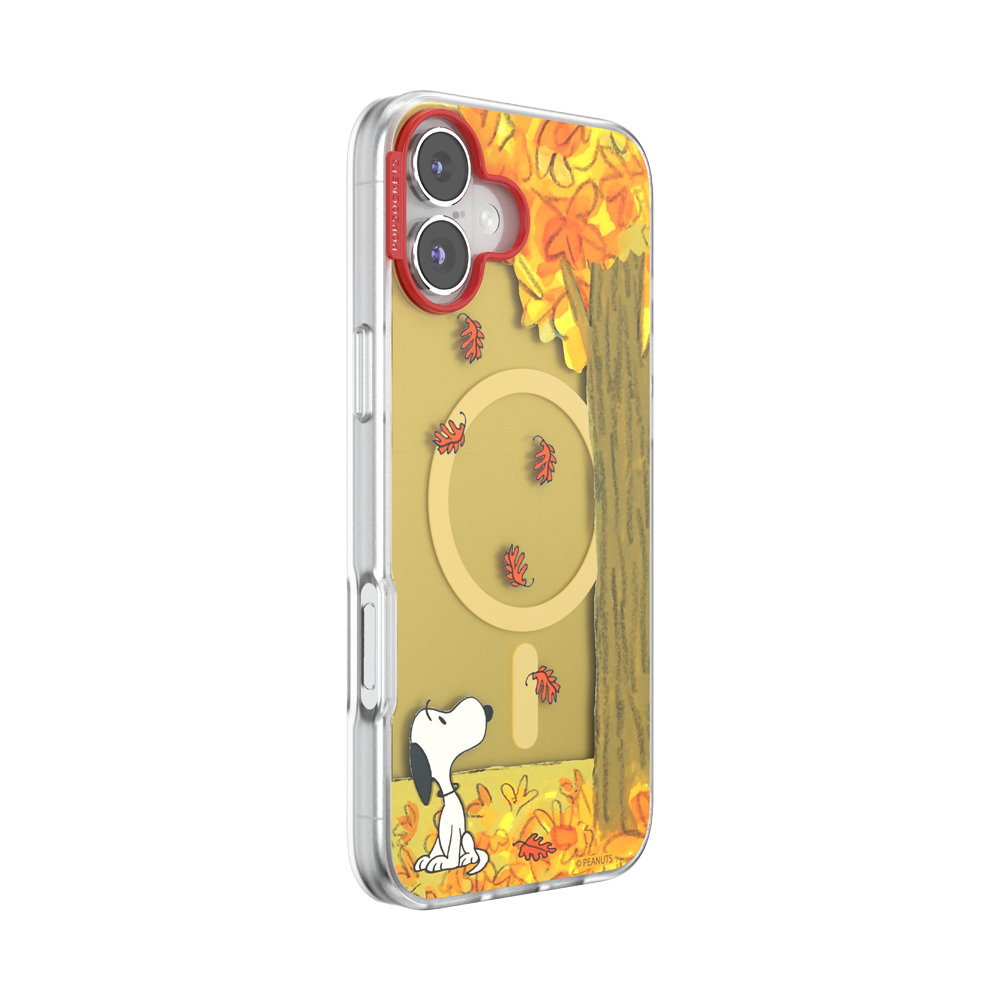 Snoopy in Fall — iPhone 16 Plus MagSafe Case - US 84569