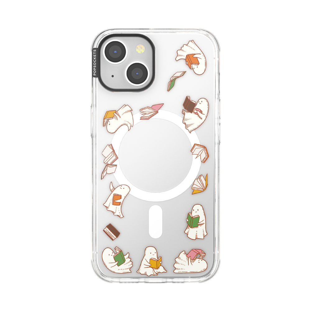 Spooky Book Club Clear  — iPhone 13 MagSafe Case - US 43683