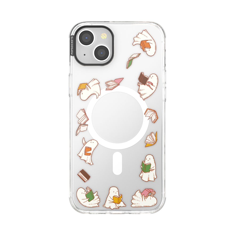 Spooky Book Club Clear  — iPhone 14 Plus MagSafe Case - US 75966