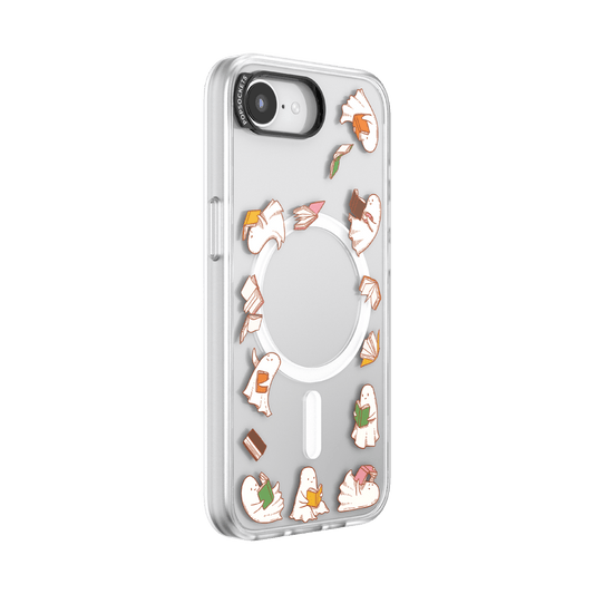 Spooky Book Club Clear  — iPhone 17e/16e MagSafe Case - US 40649
