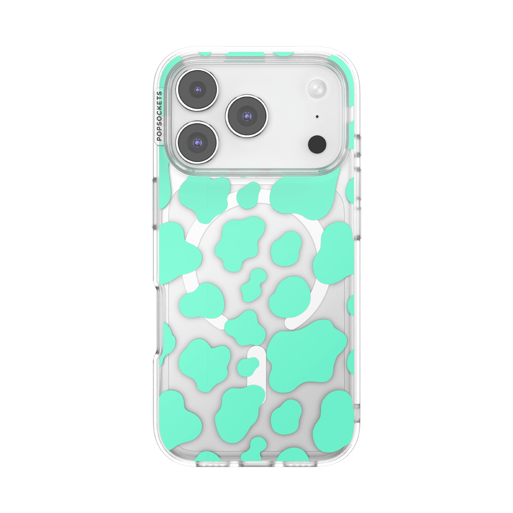 Turquoise Cow Cow — iPhone 17 Pro MagSafe Case - US 19987