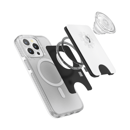 White Clear — MagSafe PopWallet+ - US 52057