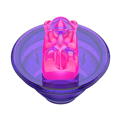 Bon Bon Gummy Bear Purple Punch — Adhesive PopGrip - US 51122