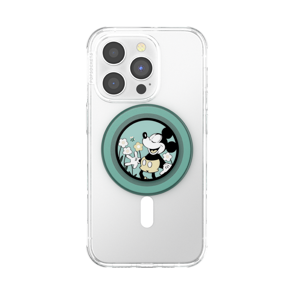 Tonal Flower Mickey — MagSafe PopGrip - US 21138